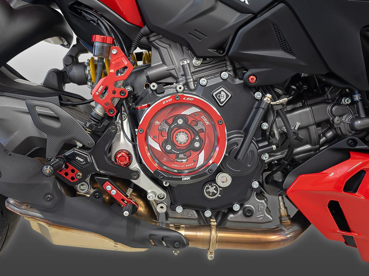 Ducabike DBK Clear Clutch Cover Protection Slider Ducati V2