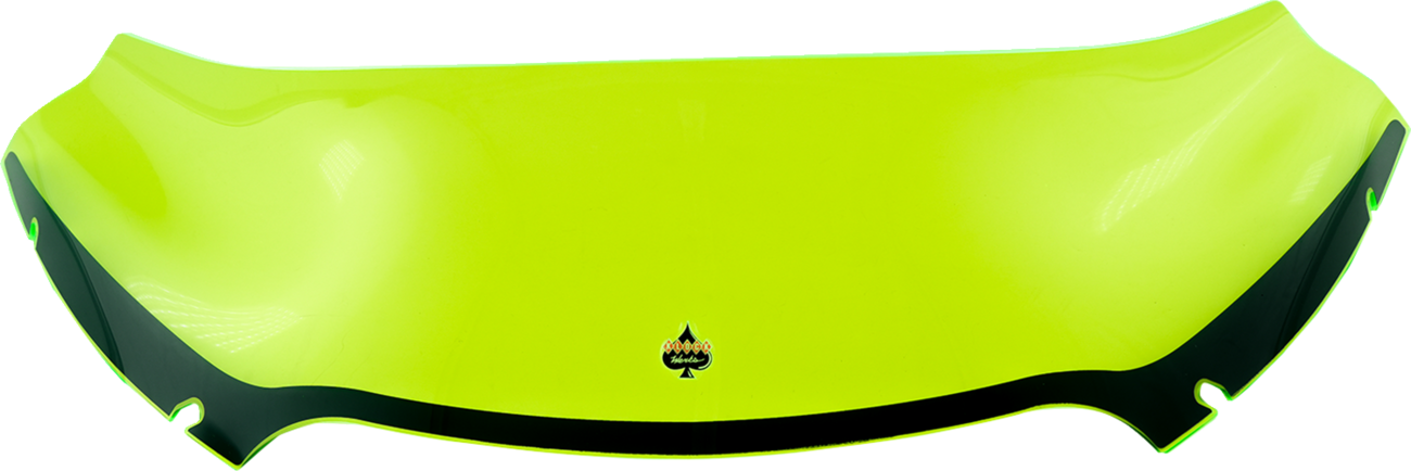 Klock Werks Ice Flare® Windshield - 6" - Green Ice - '15-'25 FLTR