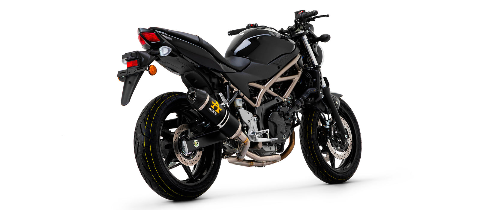 Race-Tech Aluminium Dark" Slip On With Carbon End Cap"