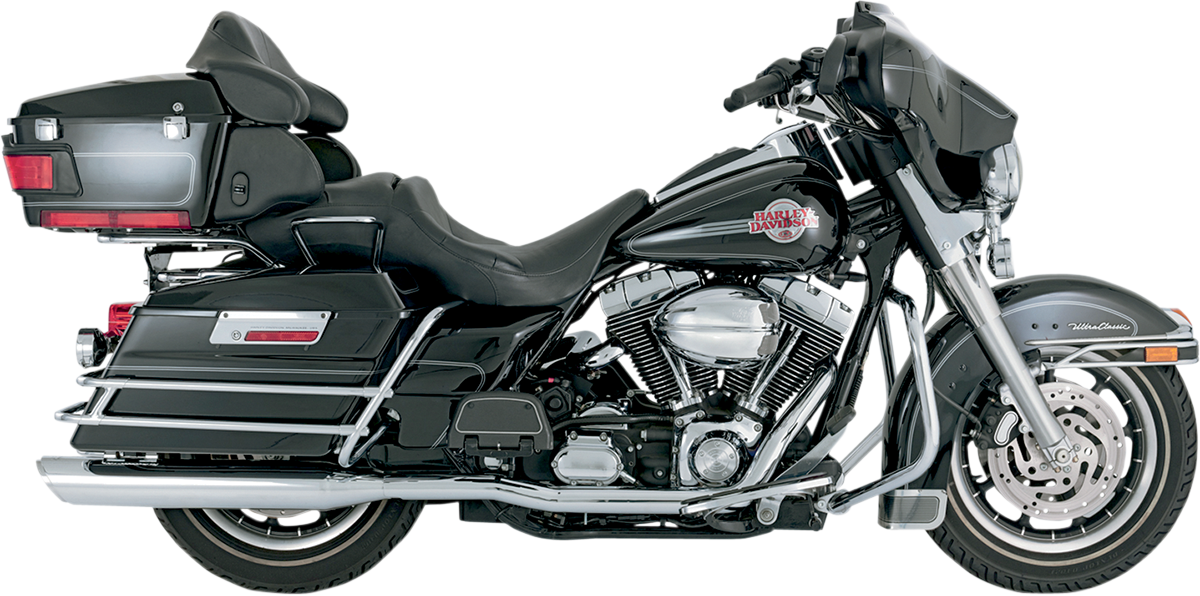 Vance & Hines Dual Headpipes For '95-'08 FL - Chrome