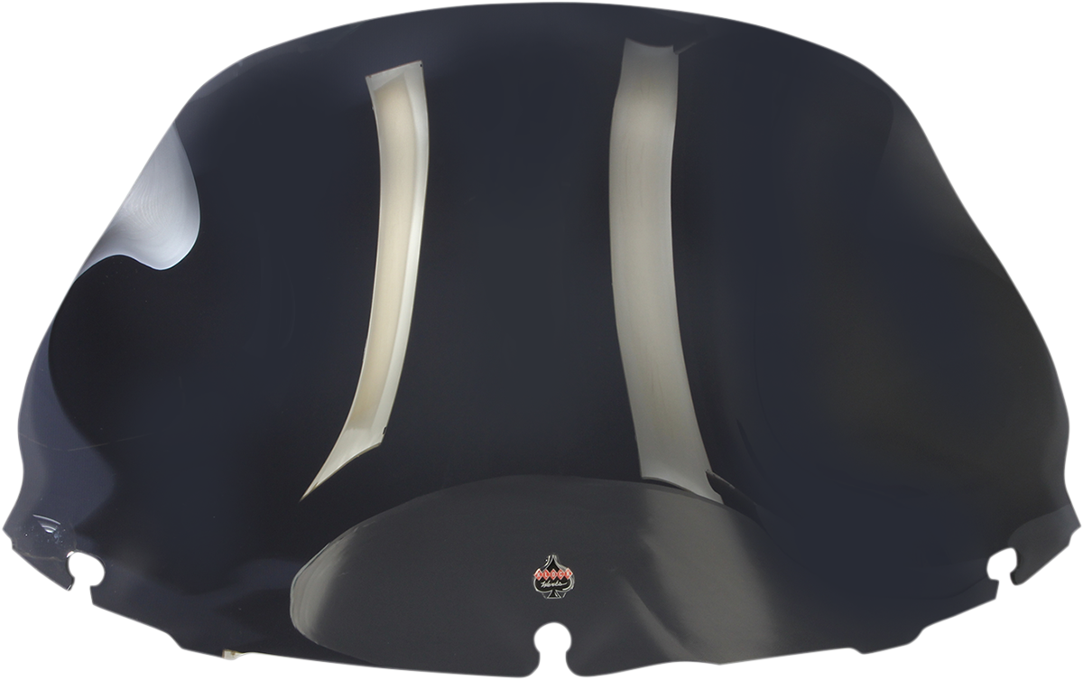 Klock Werks Flare® Windshield - 11-1/2" - Dark Smoke - '14-'25 FLH