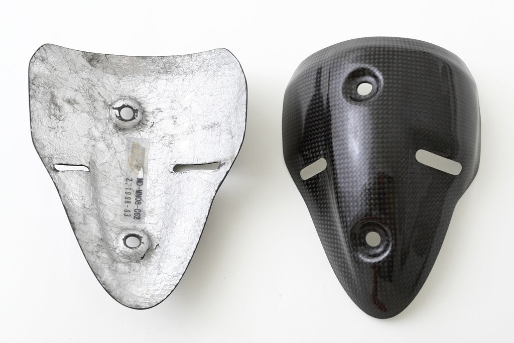 Fullsix Carbon Exhaust Protector - Silencer Pair