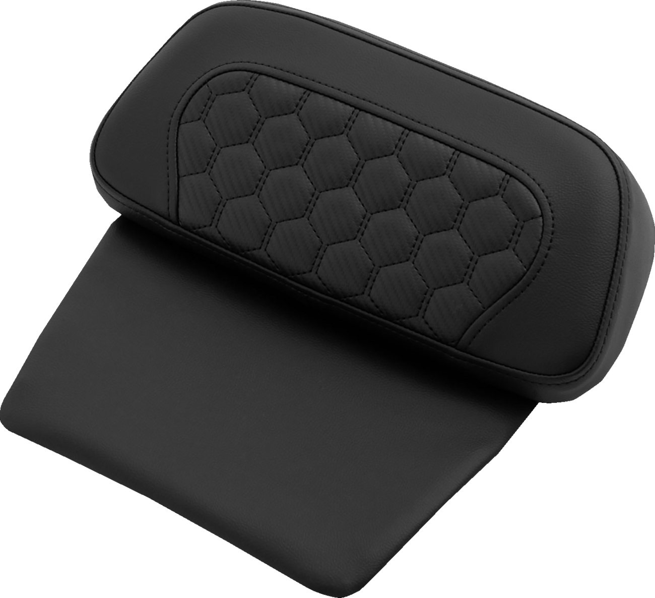 Saddlemen Chopped Tour Pak Pad - Honeycomb - Black Stitching - FLH/FLT '14-'24