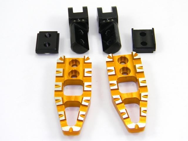 Ducabike DBK PPDVP05 Adjustable Passengers Pegs - GOLD