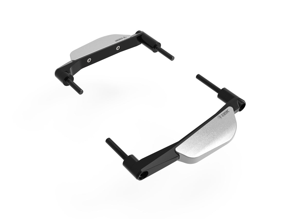 Ducabike DBK Ptst01 Frame Protection Kit - BLACK-SILVER