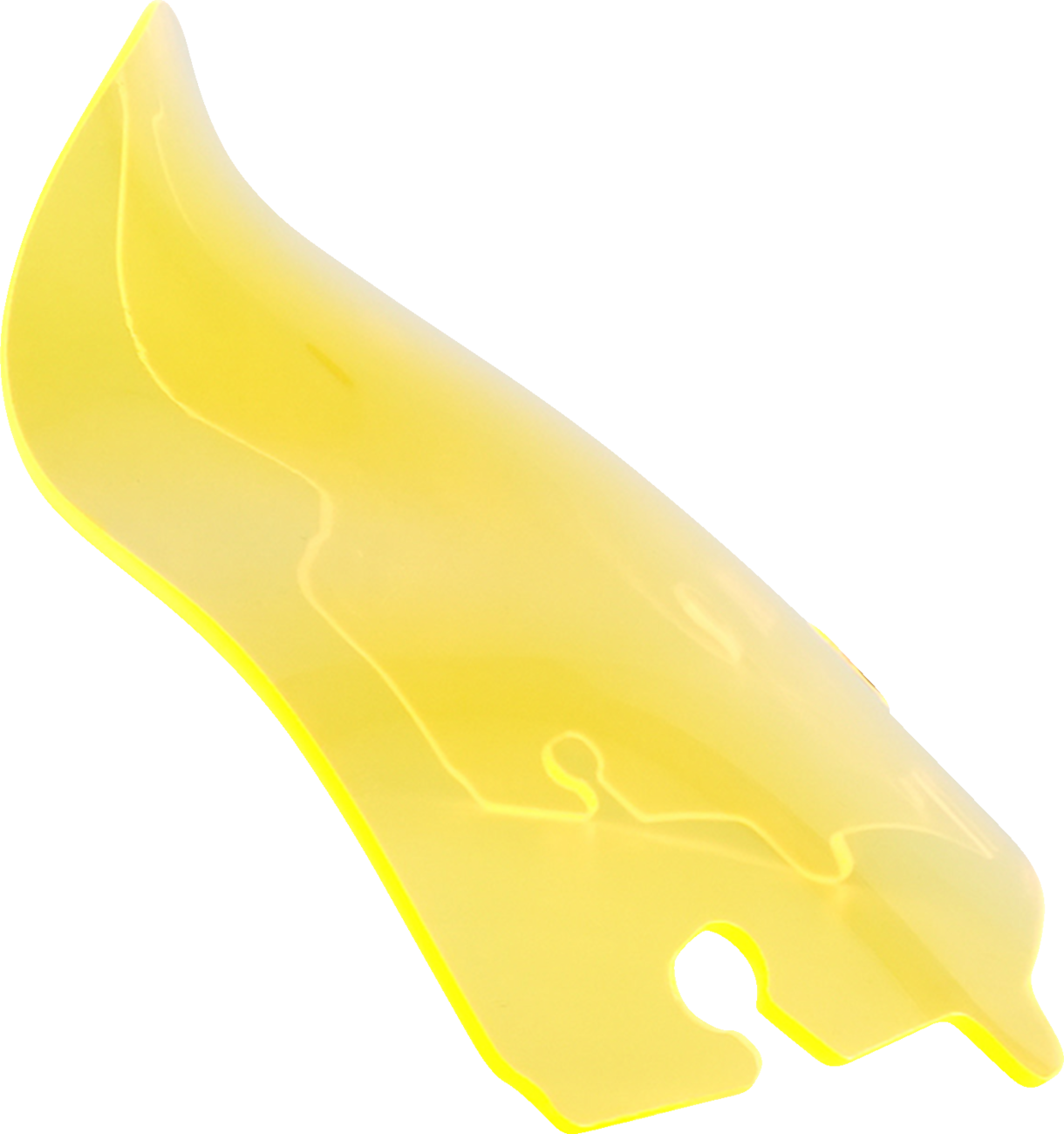Klock Werks Ice Flare® Windshield - 6.5" - Yellow Ice - '14-'25 FLHT/FLHX