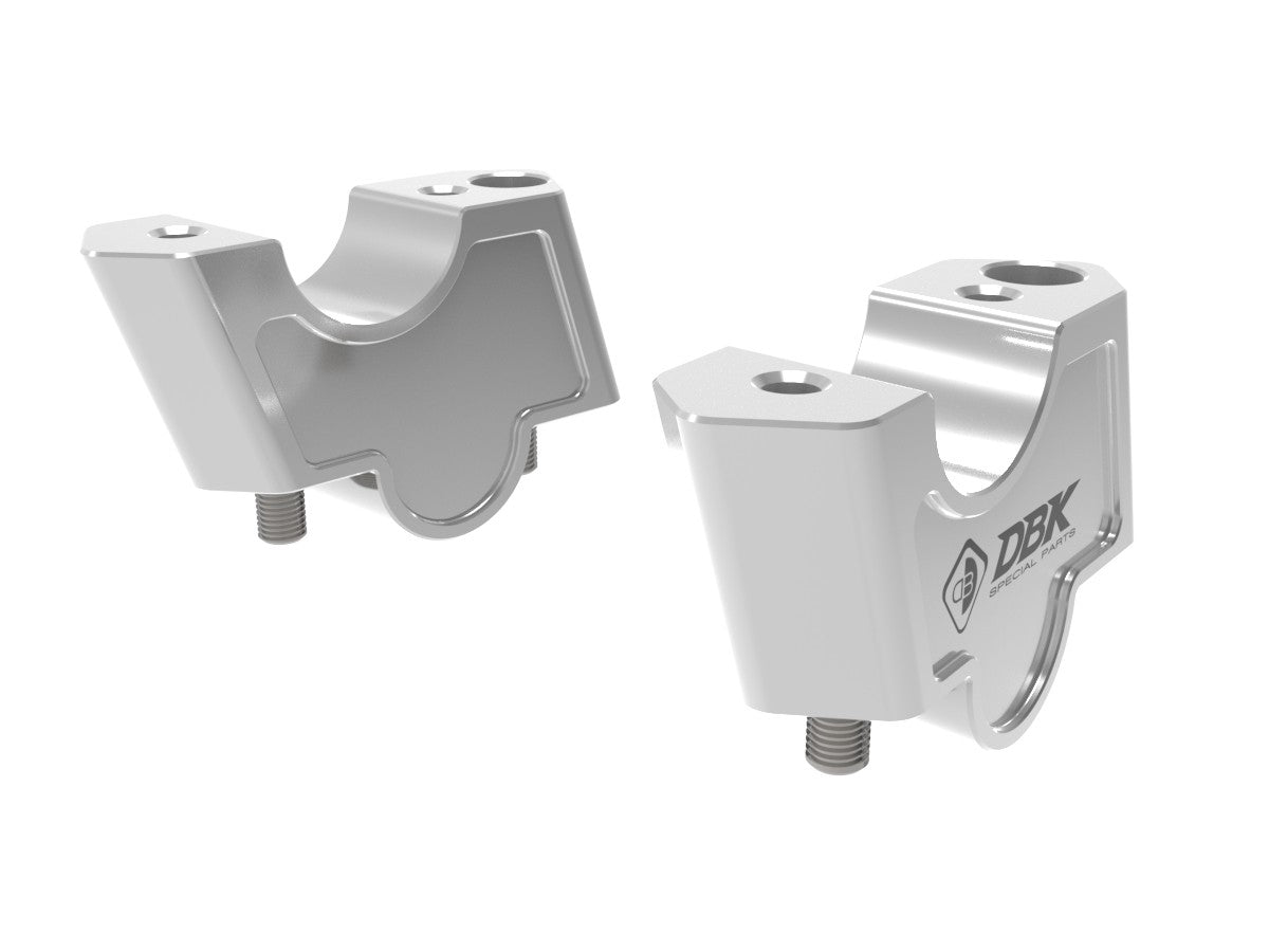 Ducabike DBK BRM06 BMW R1300GS Handlebar Risers Kit - SILVER