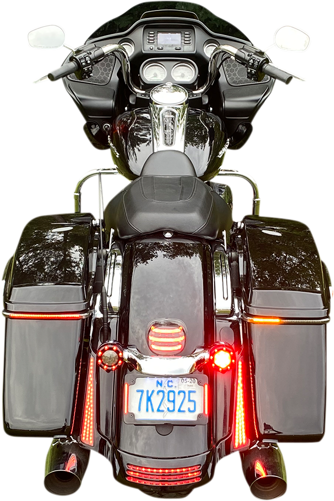Custom Dynamics Saddlebag Lights - Smoke Lens