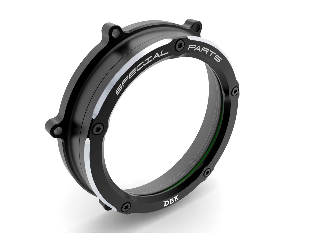 Ducabike DBK CCV401 Clear Clutch Cover Panigale V4 - BLACK-BLACK