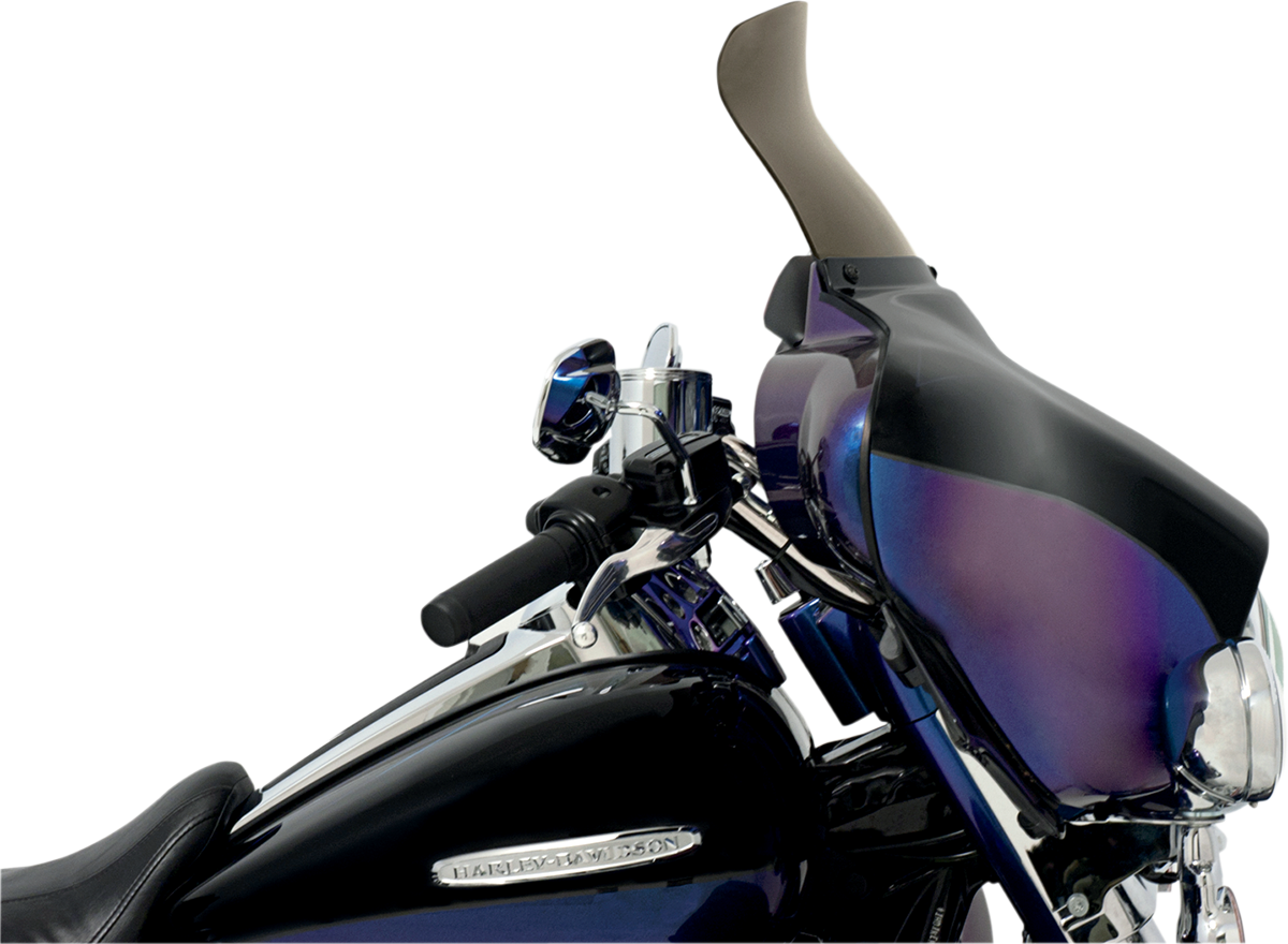 Memphis Shades Spoiler Windshield - 9" - Smoke - FLH