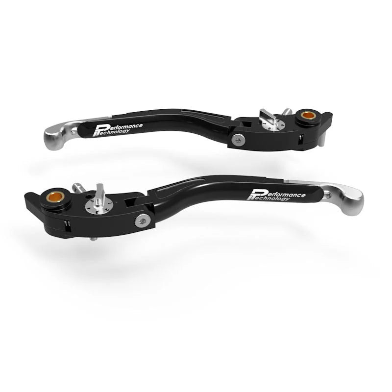Ducabike DBK ECO GP Adjustable Folding Lever Set Monster 1200 1200S - Silver