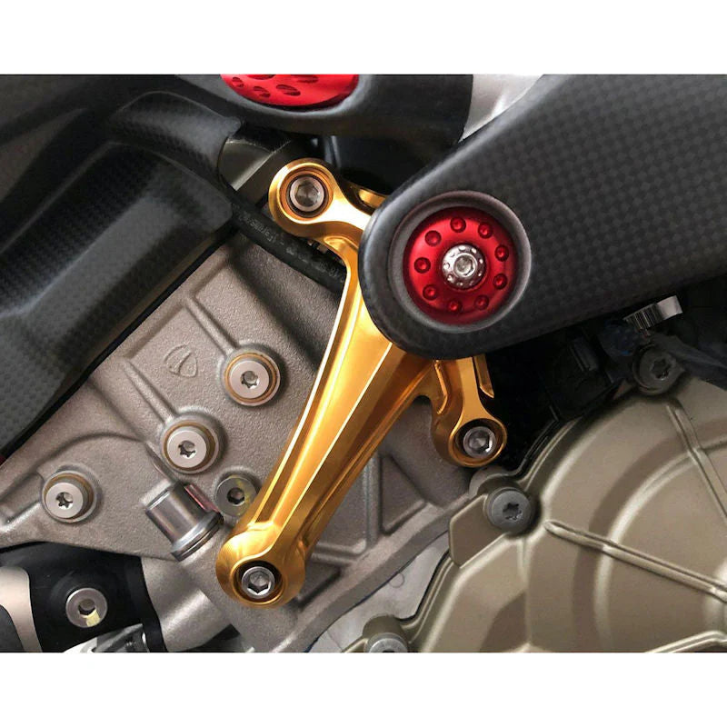 Motocorse CNC Billet Right Side Engine Mount For Panigale V4 V4S Tricolore