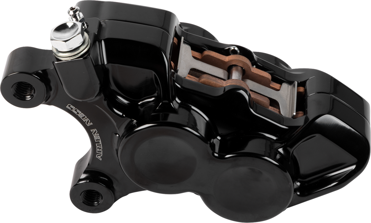 Arlen NESS 4-Piston Caliper - Left - 11.8" - Black