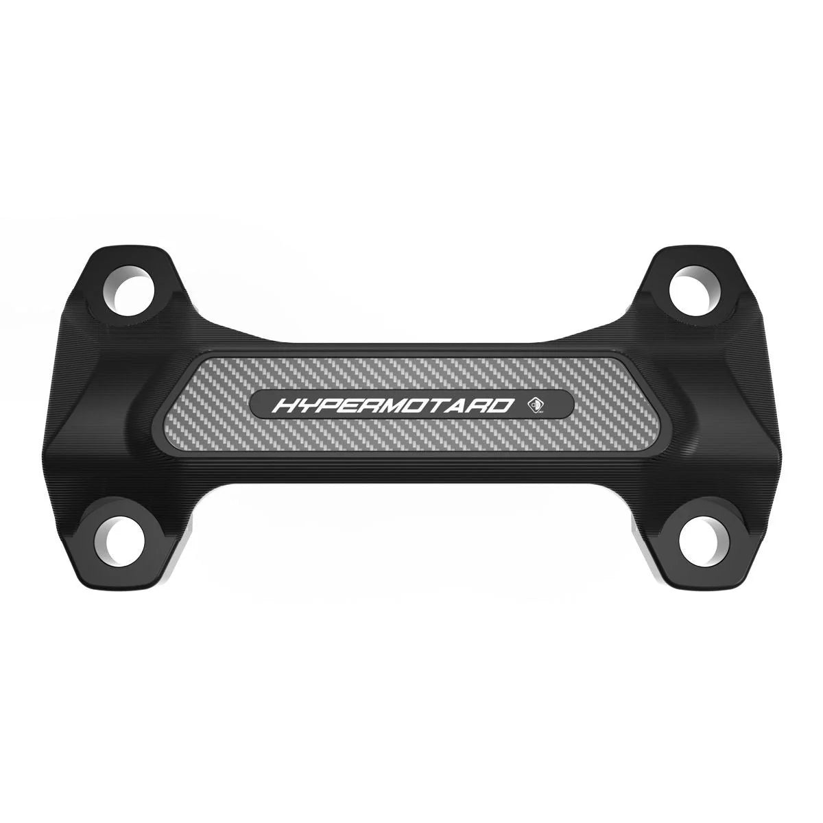Ducabike DBK Carbon Fiber CNC 3D Handlebar Clamp Hypermotard 698 Mono - Black