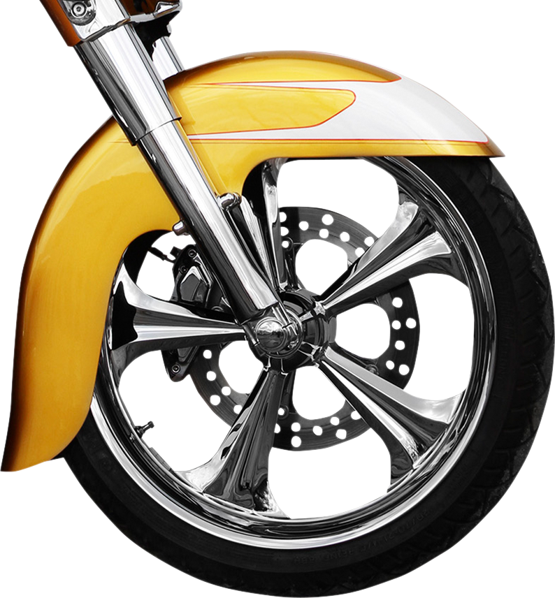 Klock Werks WFB™ Benchmark Front Fender - Black - 21"
