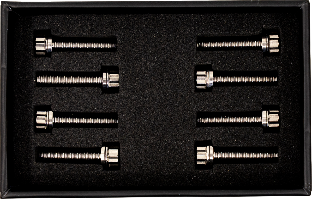 Trask Bitchin' Bolts Hardware Kit - Titanium - M8 - Lifter Block