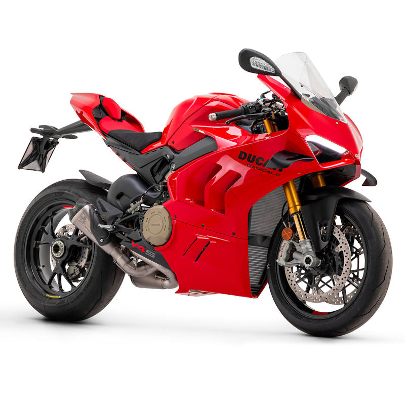 Arrow Works Full Titanium Slip-On Exhaust For Panigale V4 V4S V4R V4SP Speciale