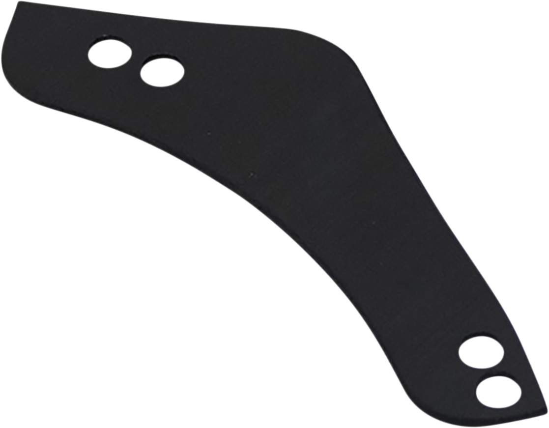 Arlen NESS Replacement Breather Bolt Cover Plate - Inverted/Method/Clear Tear/Sidekick - Left - Black
