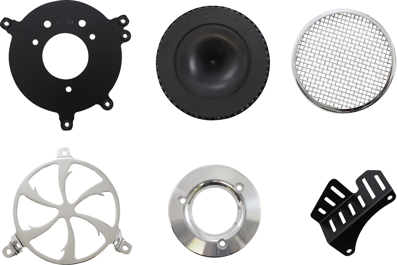 Cobra Air Cleaner Kit - Chrome