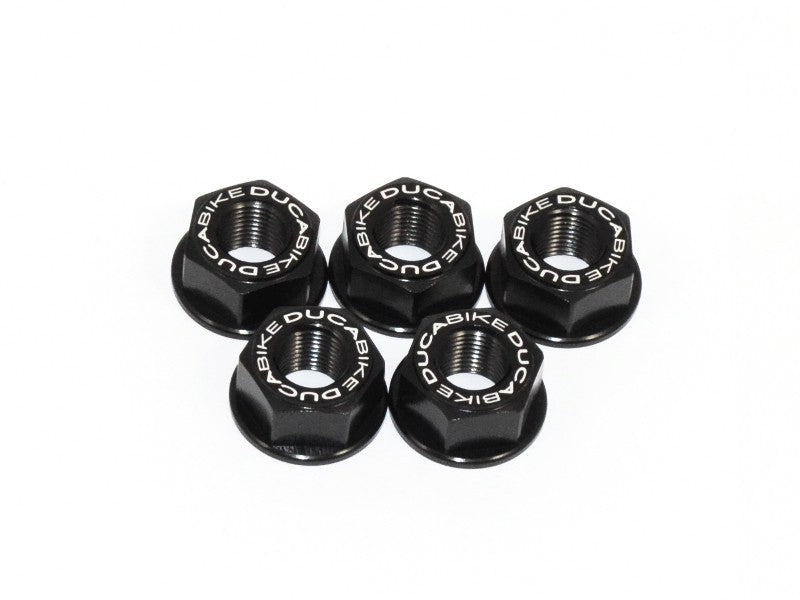 Ducabike DBK 5DSB03 Nuts Set Rear Sprocket Carrier - BLACK