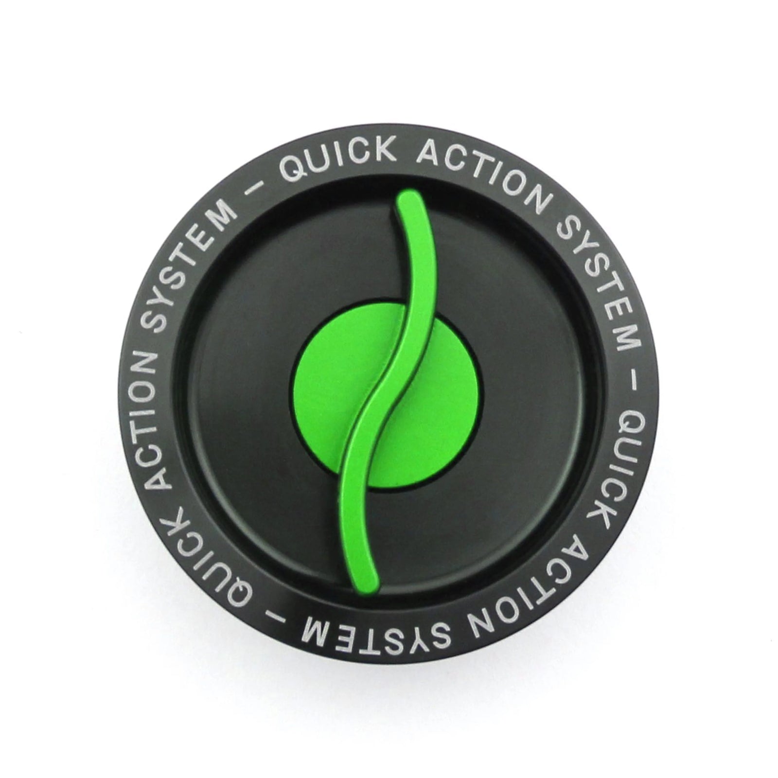TWM Replacement Fuel Filler Center Cap for Quick Action Gas Cap in Green - CAP.01.V