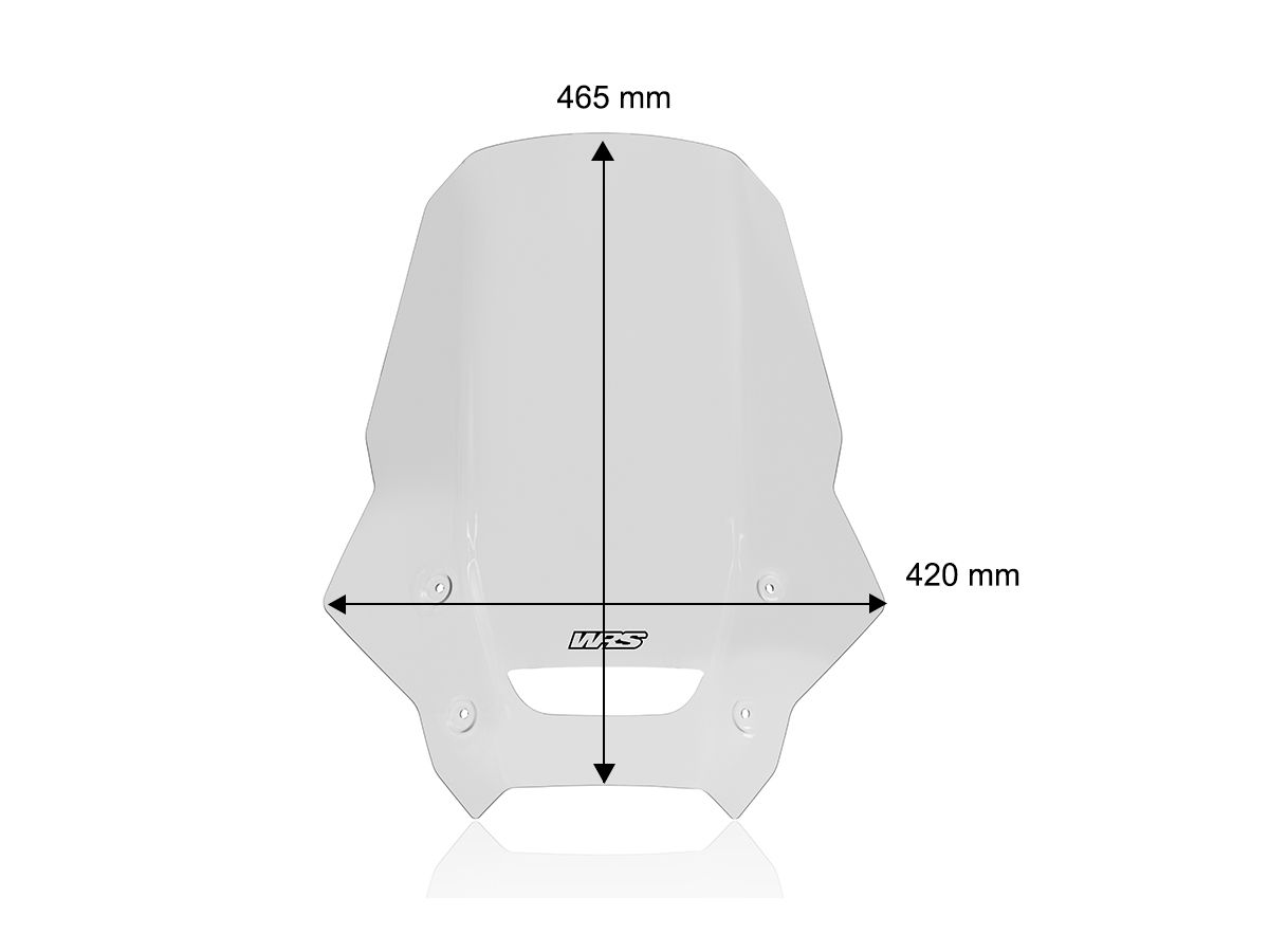 WRS CAPONORD WINDSCREEN HONDA NX 500 / 400 2024-2025