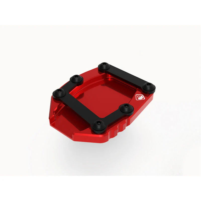 Ducabike DBK CNC Aluminum Kick Stand Pad For Ducati Diavel V4 - Red