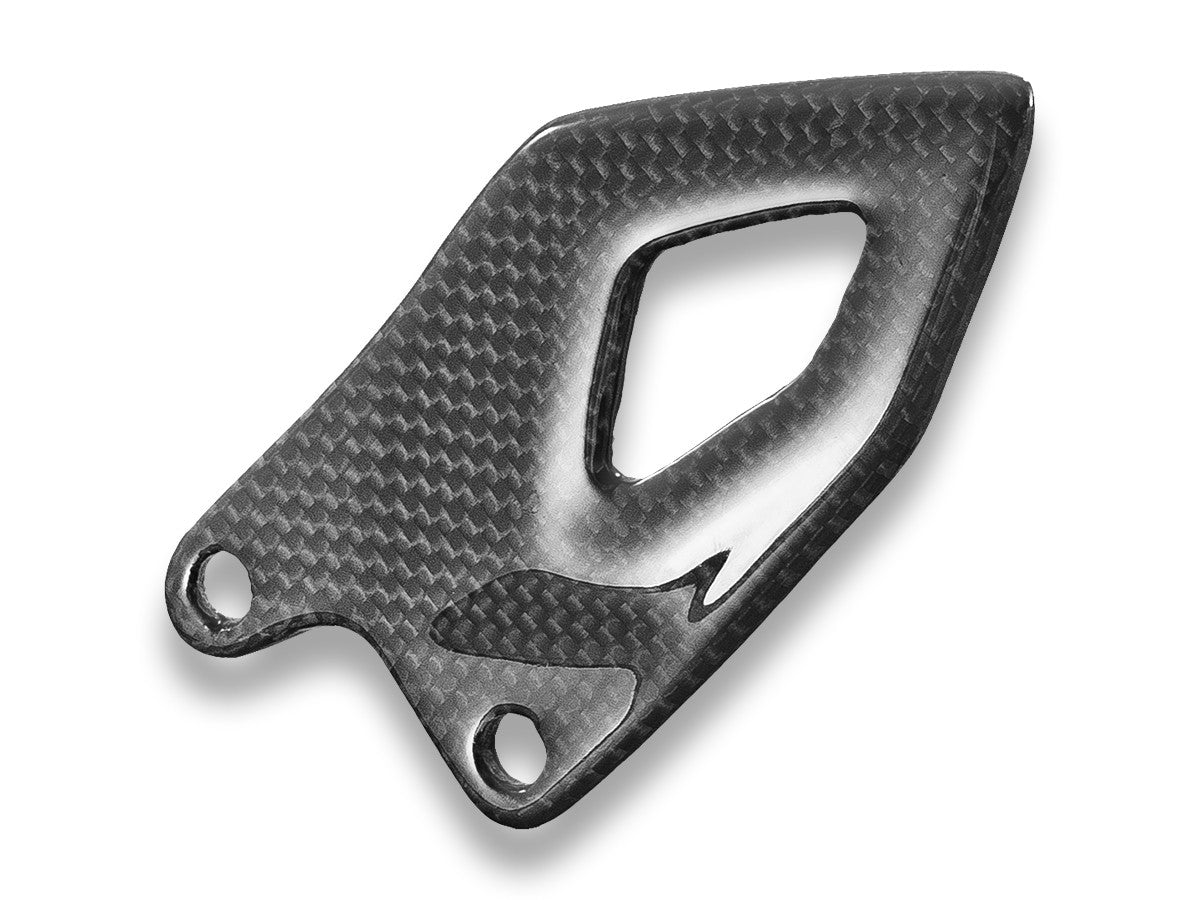 Ducabike DBK CRB216L Panigale V4 2025 Glossy Carbon Heel Guards
