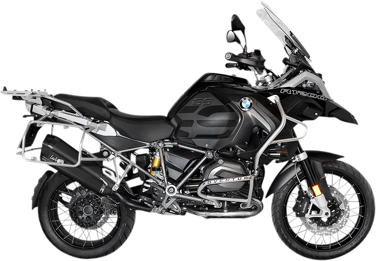 LeoVince LV-12 Black Edition Slip-On Muffler - R1200GS/Adventure