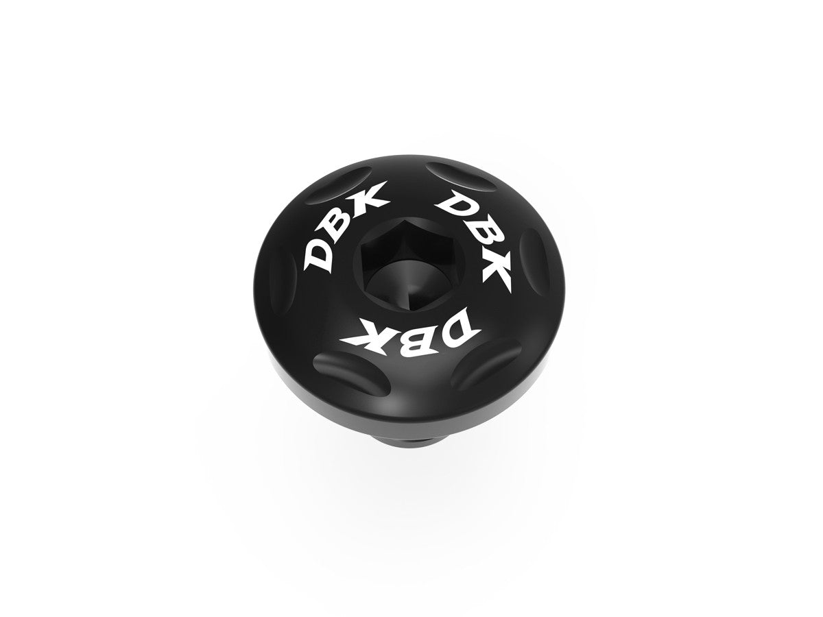 Ducabike DBK VITE15 M10 RH Thread Rearview Mirror Plug - BLACK