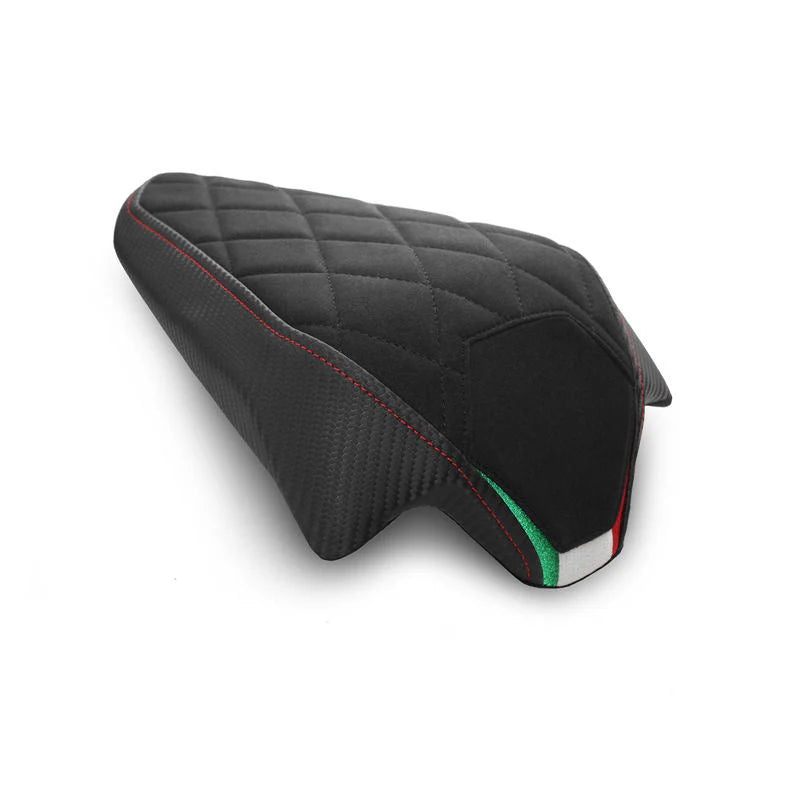 Luimoto Diamond Grezzo Seat Cover For Ducati Streetfighter V4 V4S - Passenger