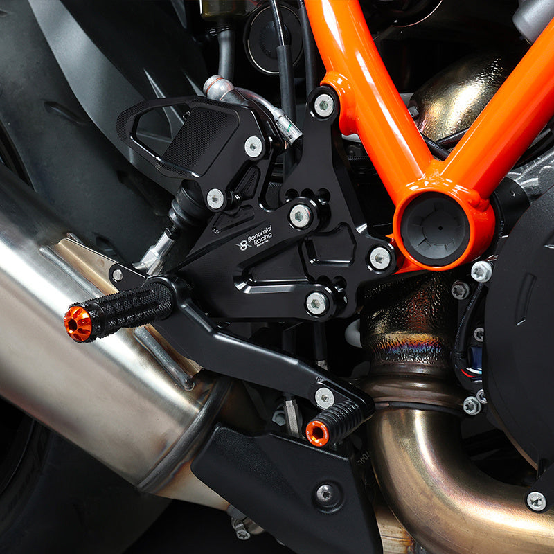 Bonamici Racing Adjustable Rearsets - KTM 1290-1390 Super Duke R