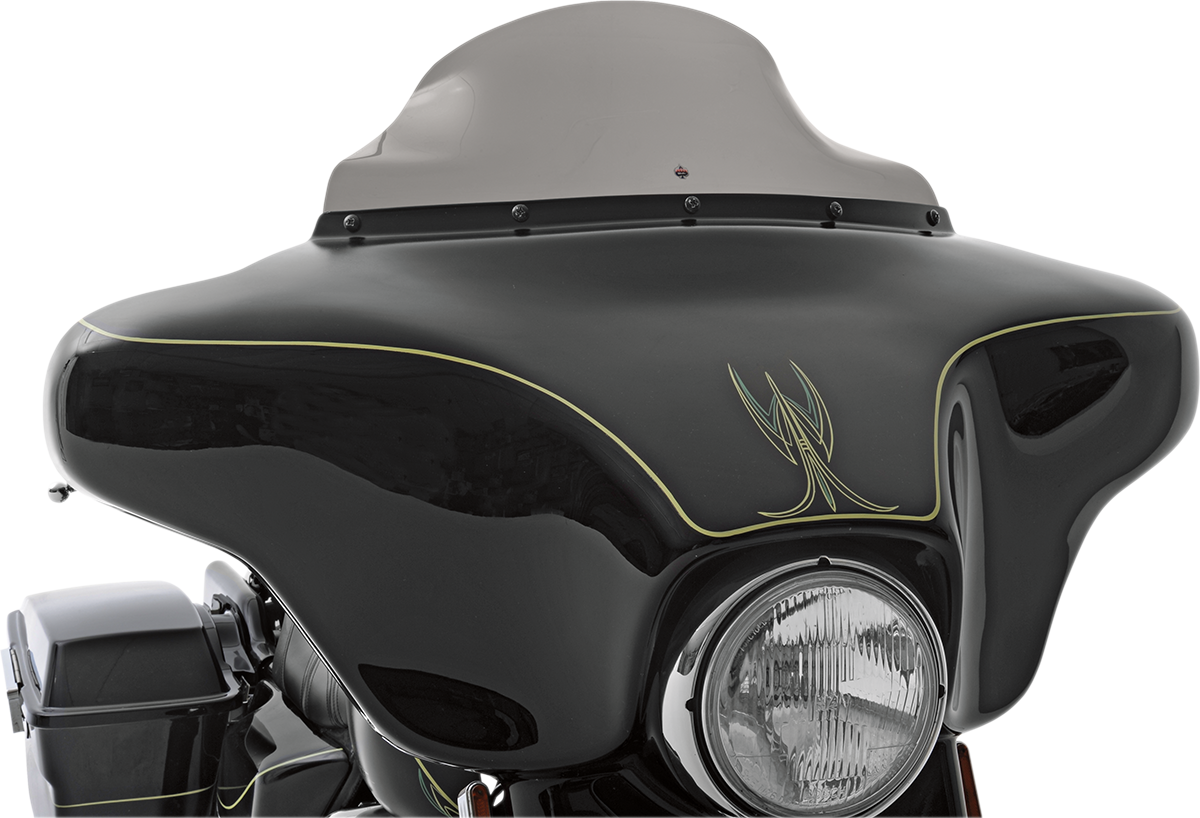 Klock Werks Flare® Windshield - 6-1/2" - Black - '86-'95 FLHT