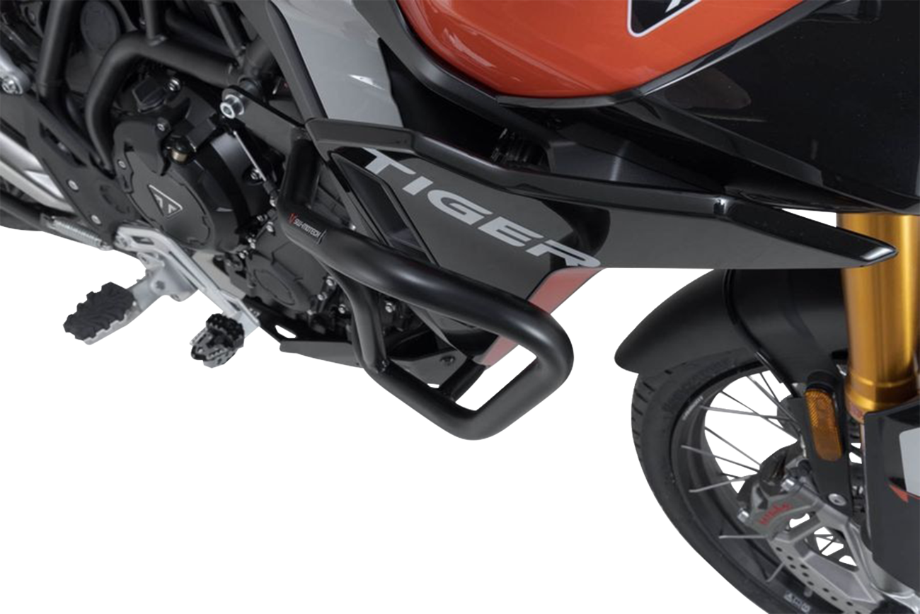 SW-Motech Crash Bar - Left/Right - Black - Triumph