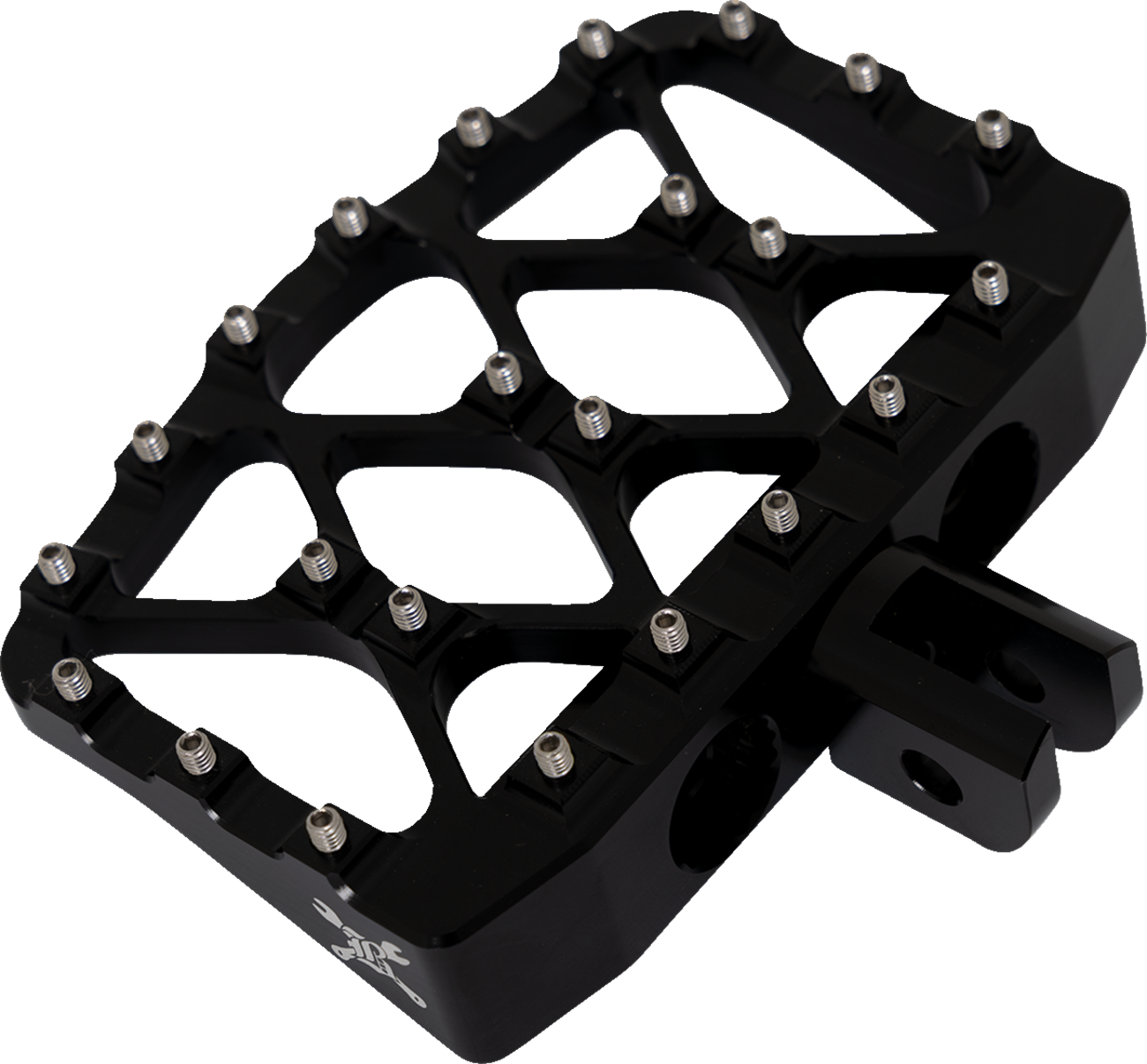 Burly Brand MX-Evolution Mini Floorboards - Black - FL/FX