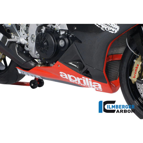 Ilmberger Carbon Fiber Racing Bellypan For Aprilia RSV4 Factory APRC RR RF