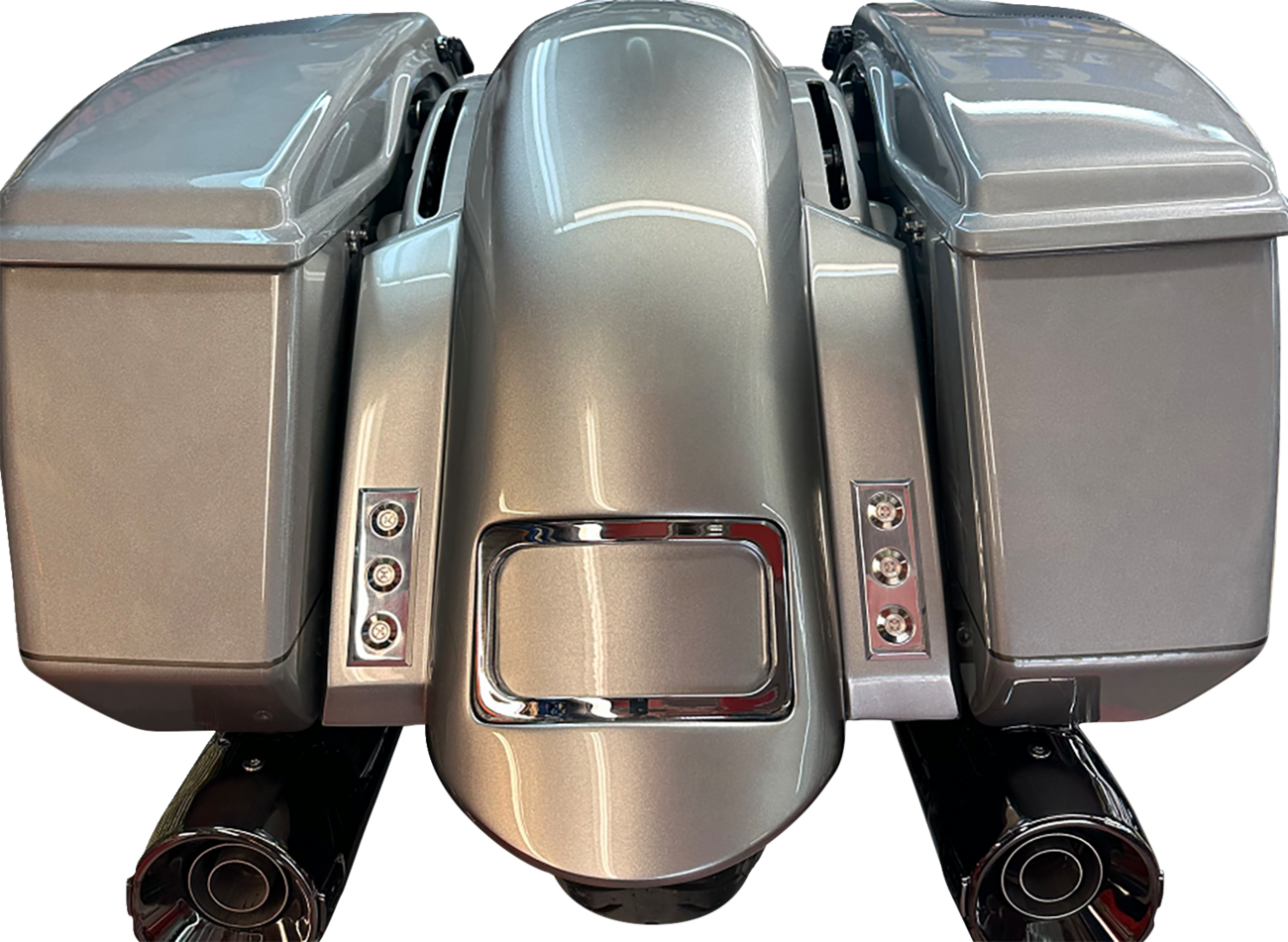 Paul Yaffe Bagger Nation Short Sport Rear Fender With Thunder Pods