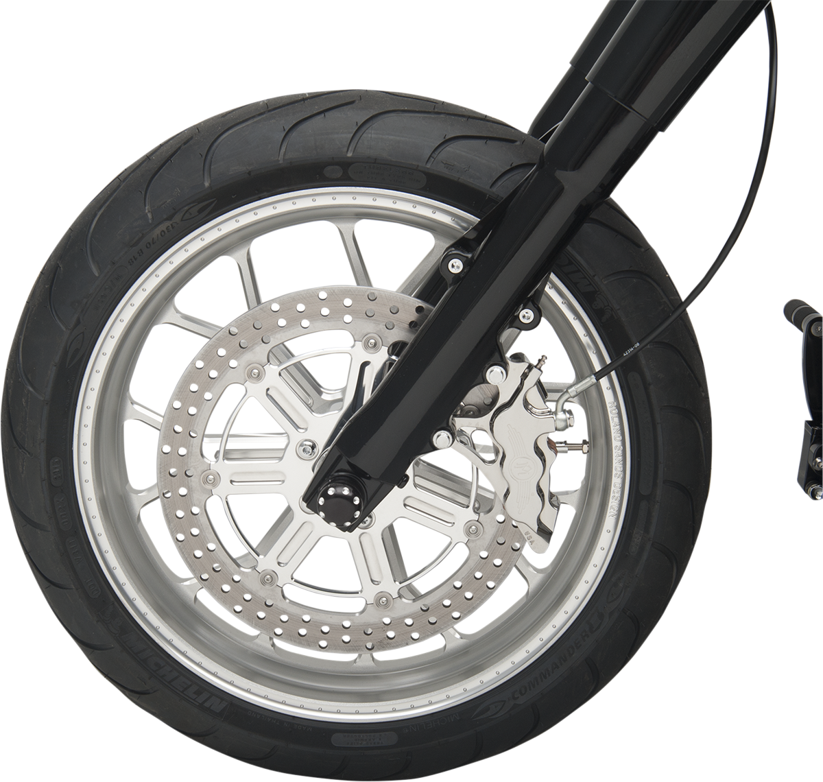 Performance Machine (PM) 6 Piston Caliper - 13" - Left - Chrome