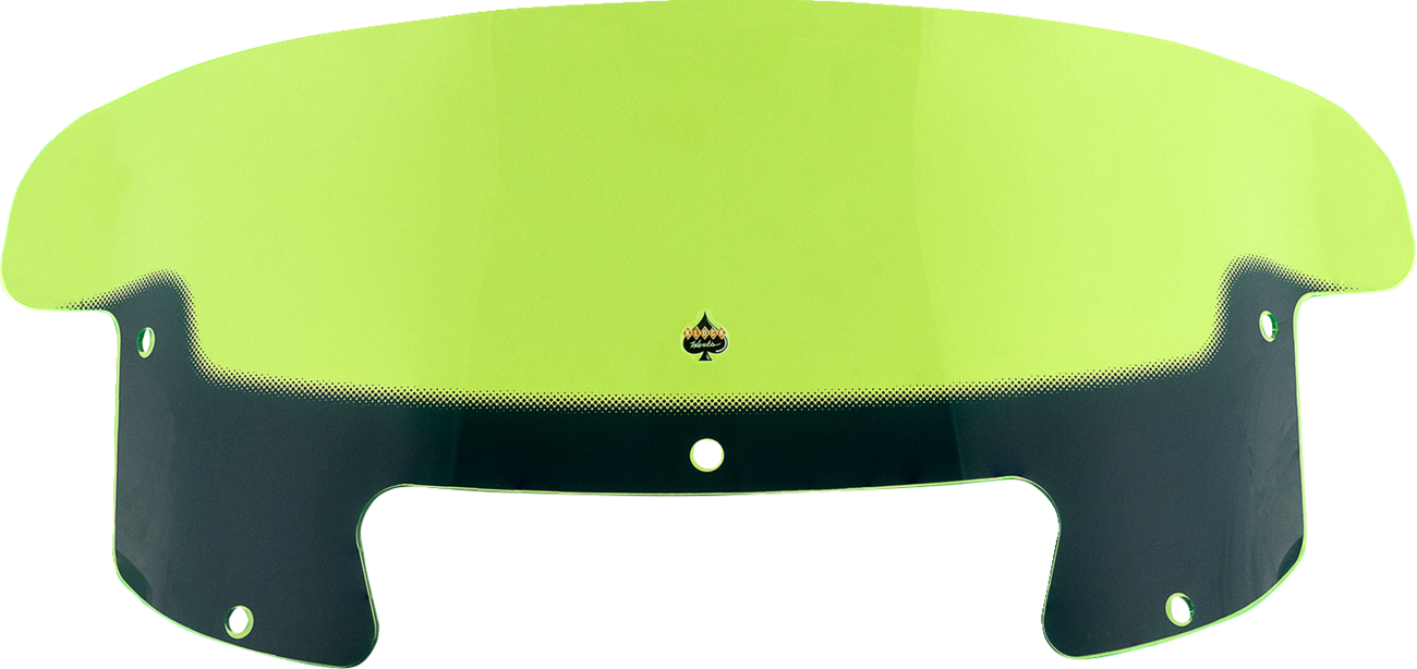 Klock Werks Ice Flare® Windshield - 8" - Green Ice - '20-'25 Indian