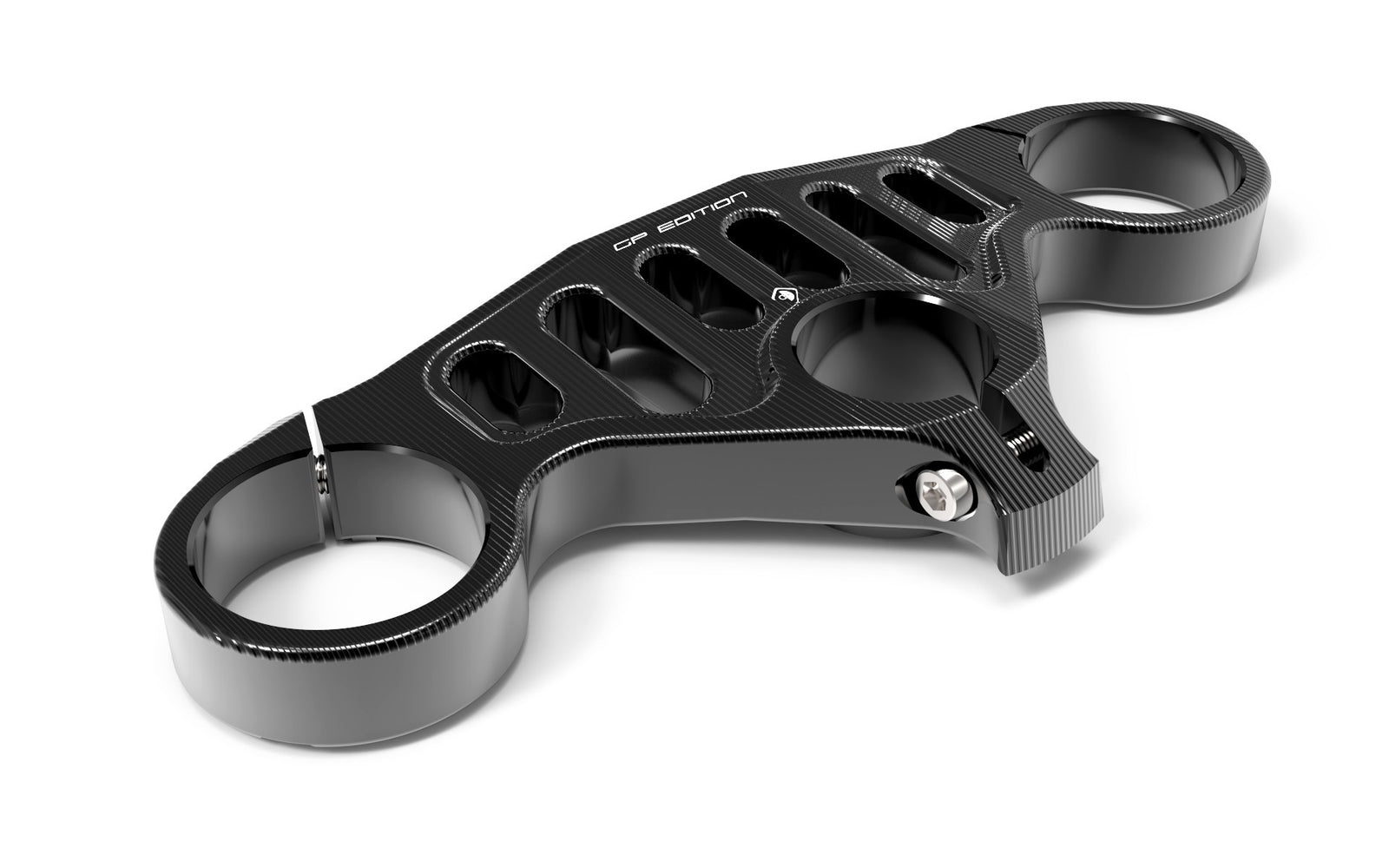 Ducabike DBK PSS08 V4 Upper Steering Plate GP Edition - BLACK