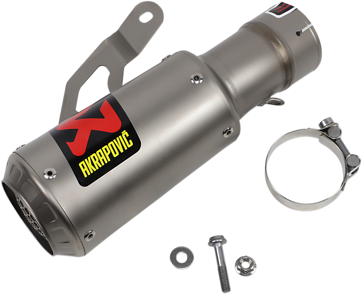 Akrapovic Slip-On Line Muffler - Titanium - S1000RR