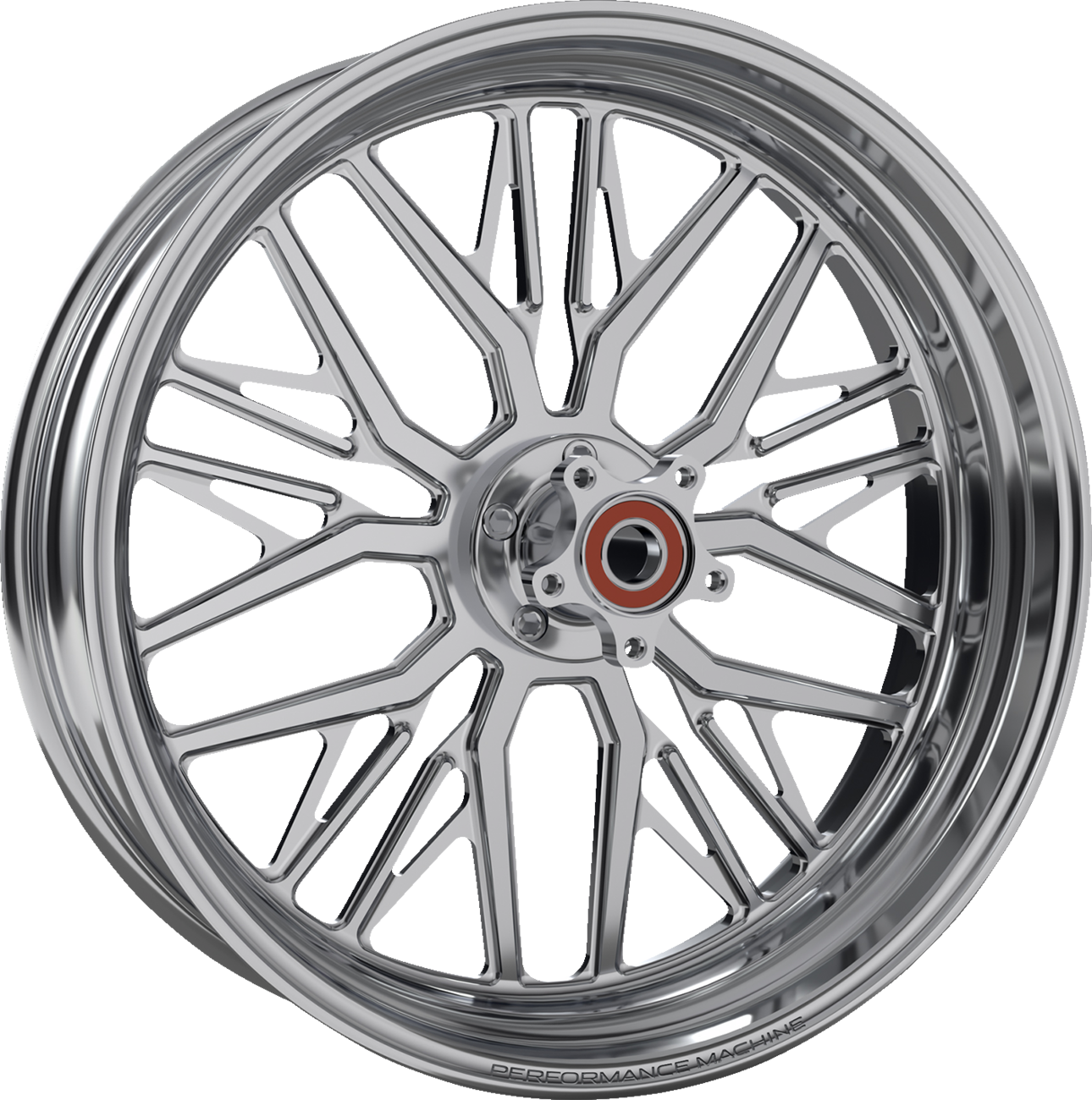 Performance Machine (PM) Wheel - Phatour - Front - Dual Disc/Without ABS - Chrome - 18x5.5