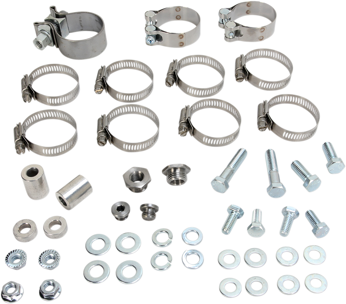 Bassani Xhaust True Duals Exhaust System With Fishtail Mufflers — Without Baffles