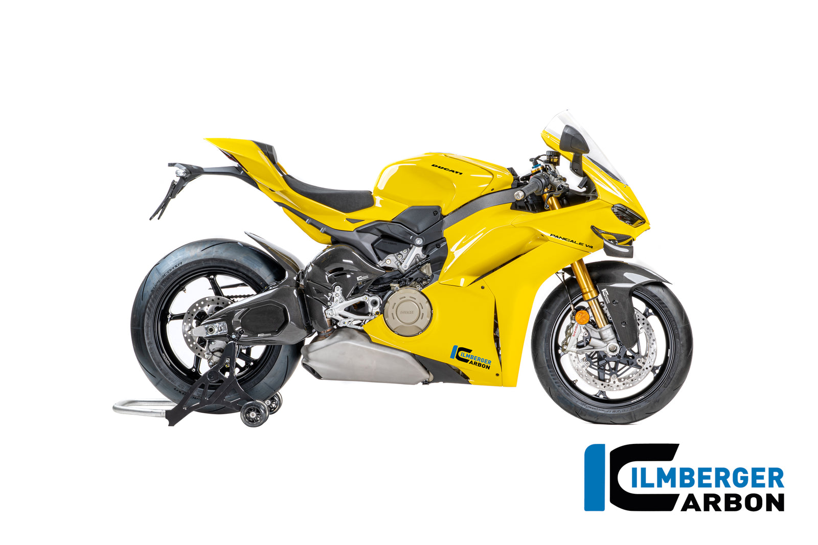 Ilmberger Carbon Swingarm Cover Right Ducati Panigale V4 2025-2026 - Gloss / Plain