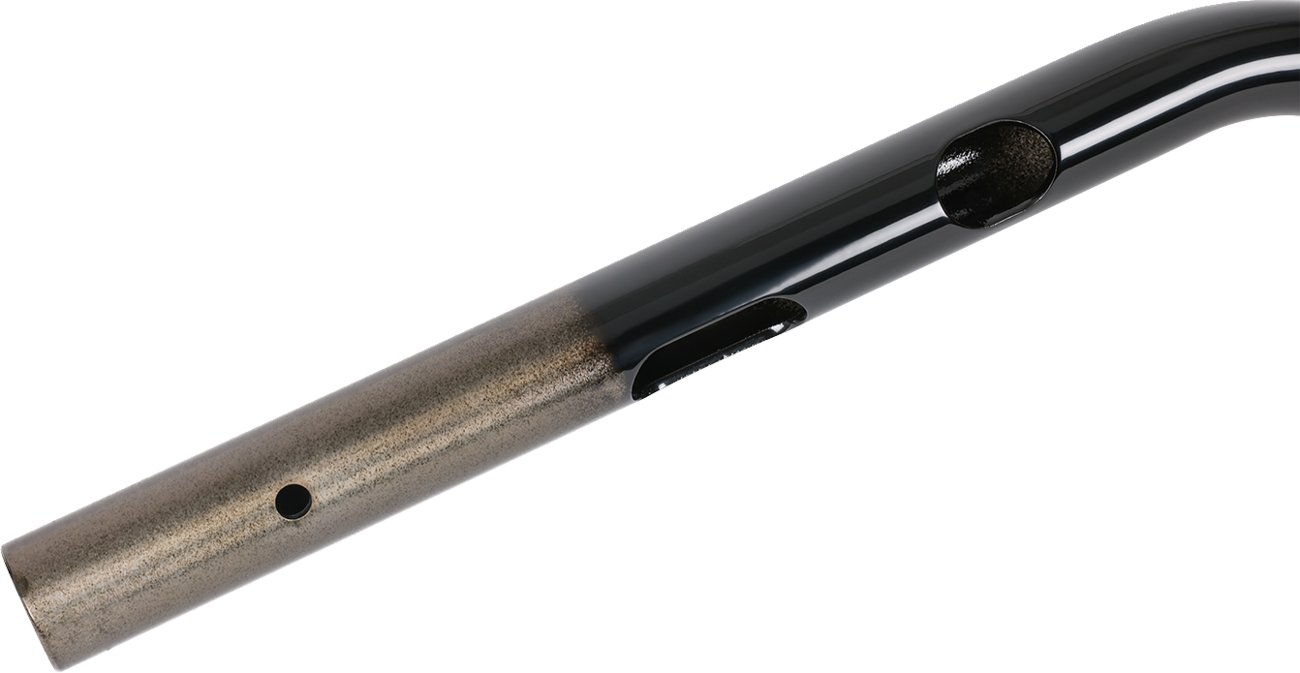 Thrashin Supply CO. 1" Handlebar - Mid Bend - Black