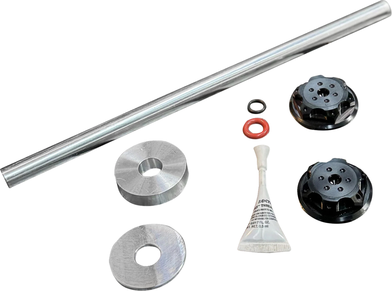 Paul Yaffe Bagger Nation Standard Turret Front Axle Cover Kit For Y-Axle Rod