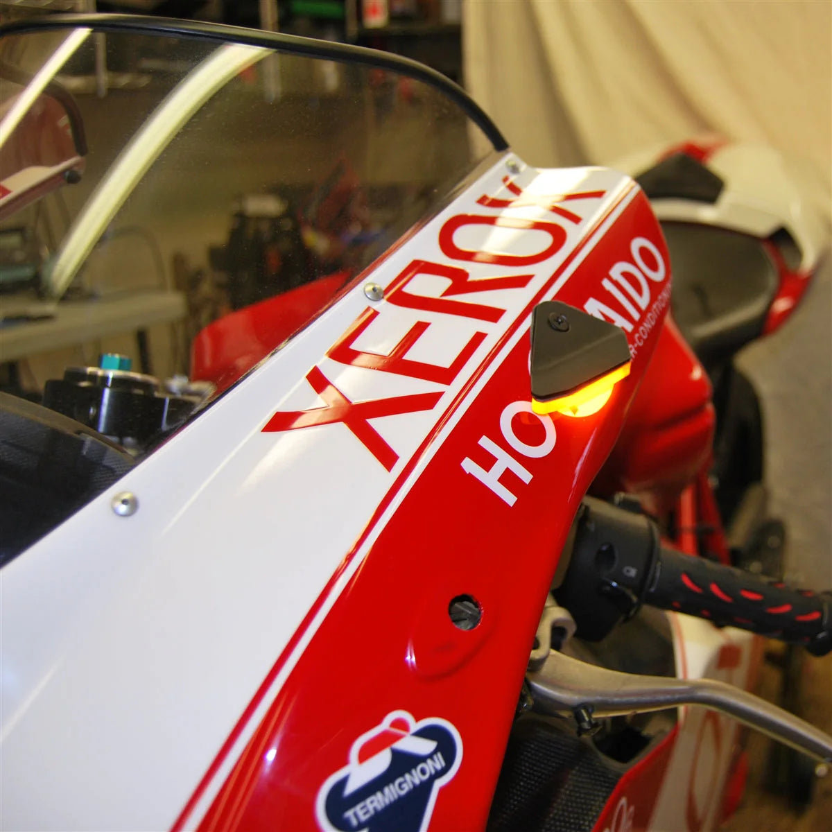 NRC Ducati 999 Mirror Block Off Turn Signals (2003 - 2006)