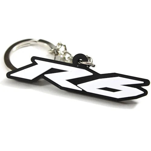 SBR R6 Key Chain - White