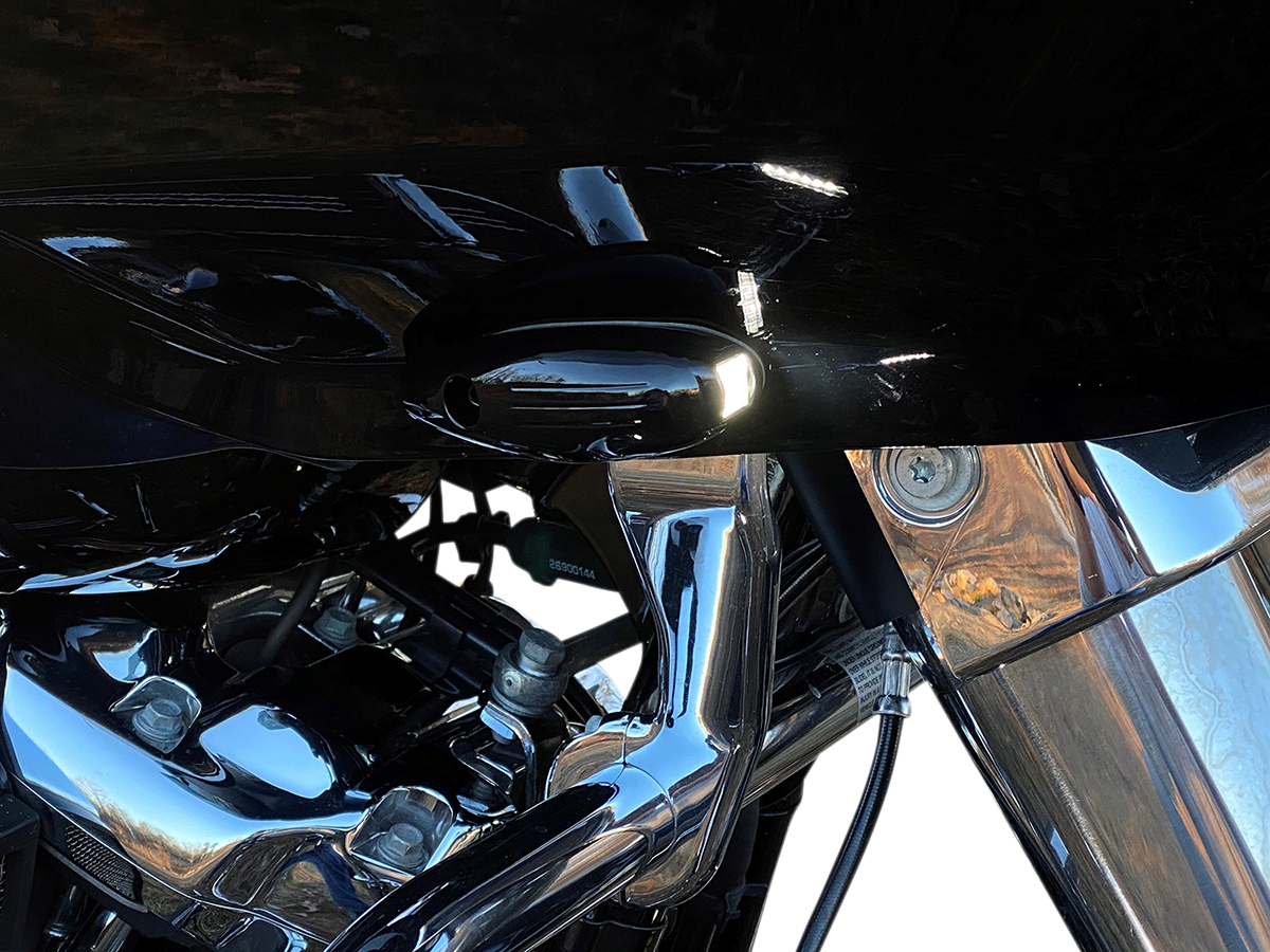 Custom Dynamics Turn Signal - FLTR - Gloss Black