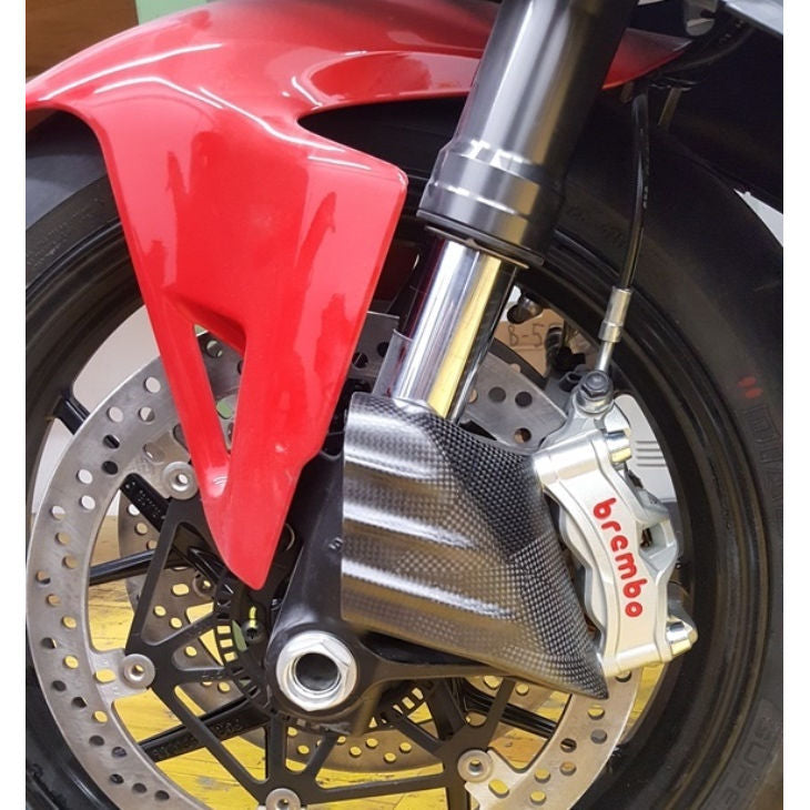 Fullsix Carbon Fiber Brake Cooling Ducts for Panigale V4 V4S V4R